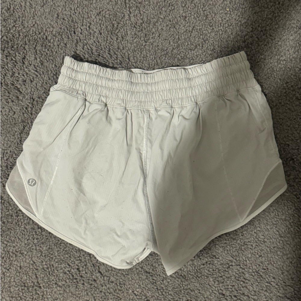 white hotty hot shorts